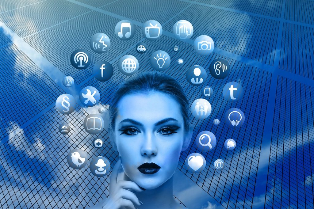 Woman, face, social media — Free and Easy Ways to Send Large Files Across the Internet