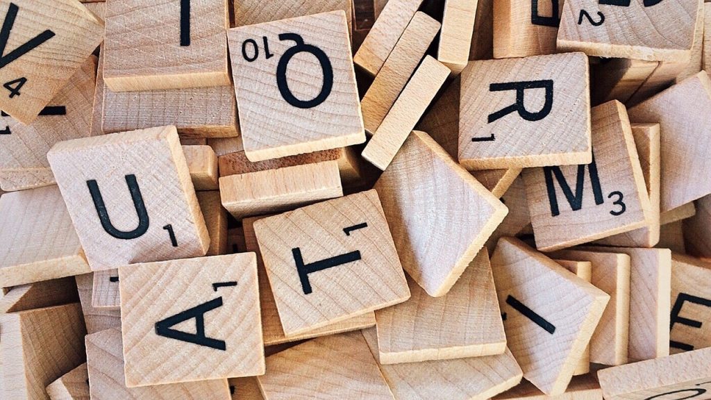 Scrabble, game, letters — Security features on internet casino gaming: